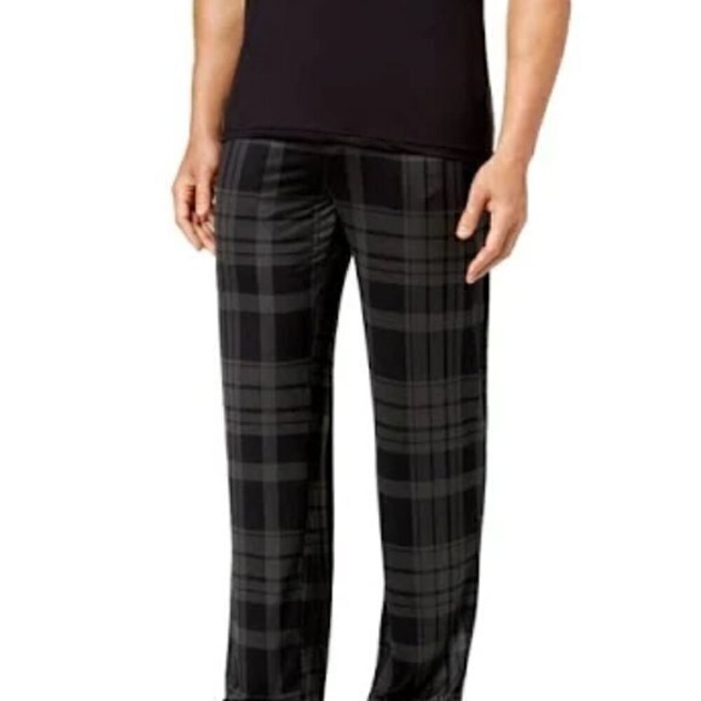 [32 Degrees] Cool Plaid Pajama Pants w/ Pockets - Size L